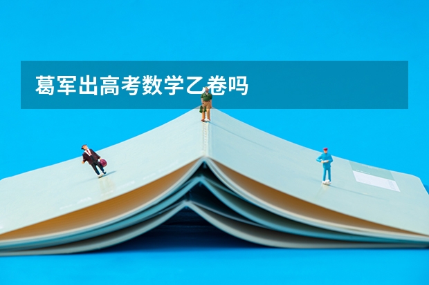葛军出高考数学乙卷吗