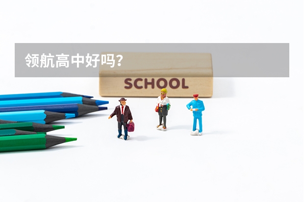 领航高中好吗？