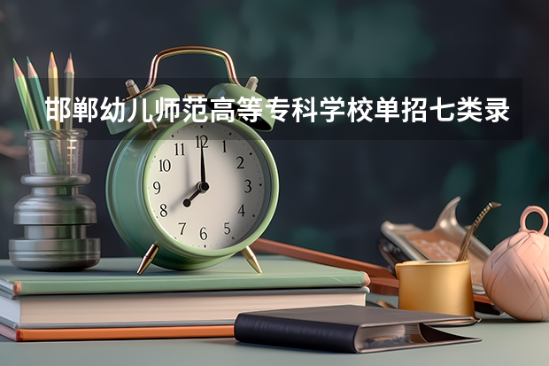 邯郸幼儿师范高等专科学校单招七类录取分数线 单招第七类院校排名