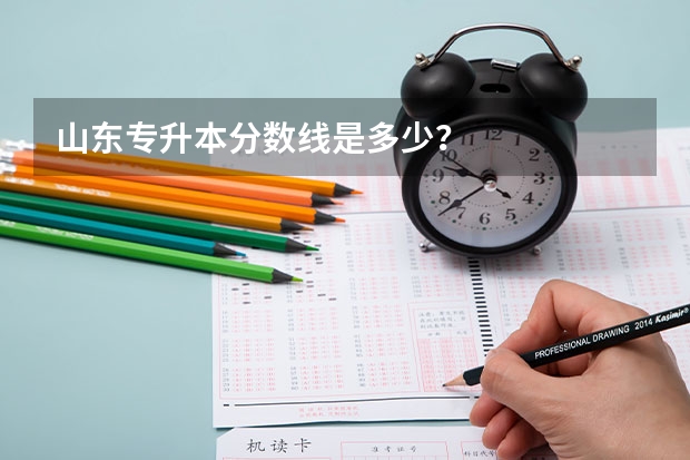 山东专升本分数线是多少？