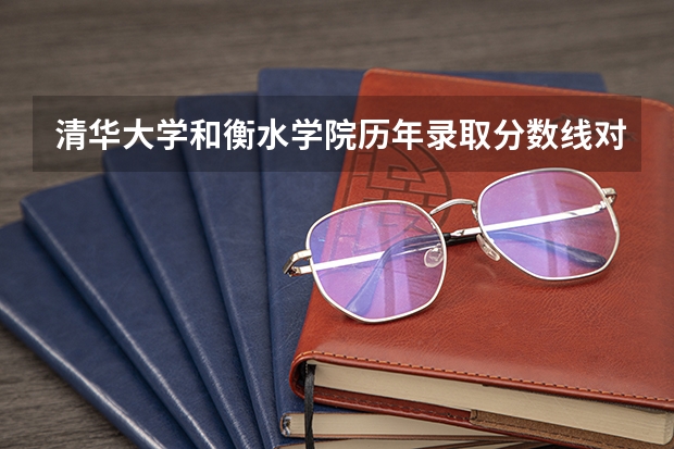 清华大学和衡水学院历年录取分数线对比