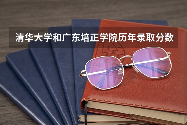 清华大学和广东培正学院历年录取分数线对比