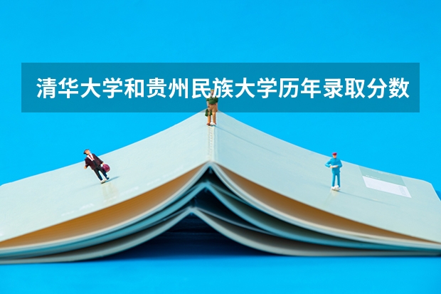 清华大学和贵州民族大学历年录取分数线对比