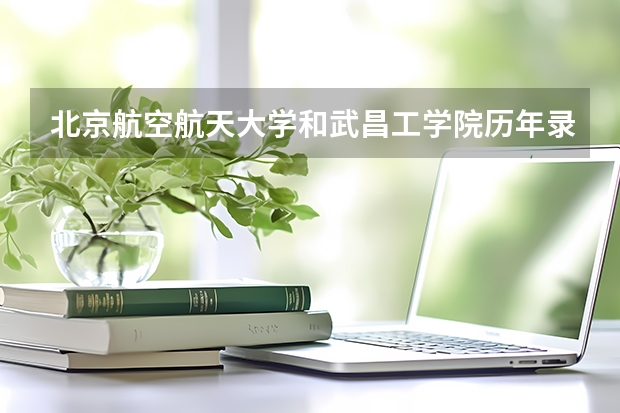 北京航空航天大学和武昌工学院历年录取分数线对比