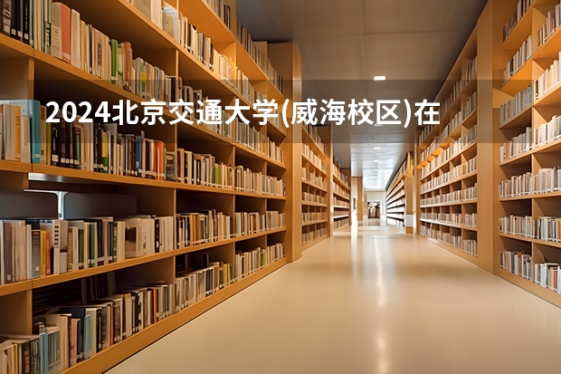 2024北京交通大学(威海校区)在山东招生计划一览表
