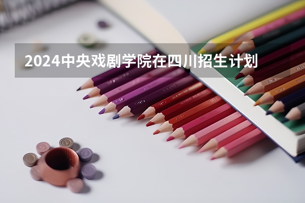 2024中央戏剧学院在四川招生计划一览表