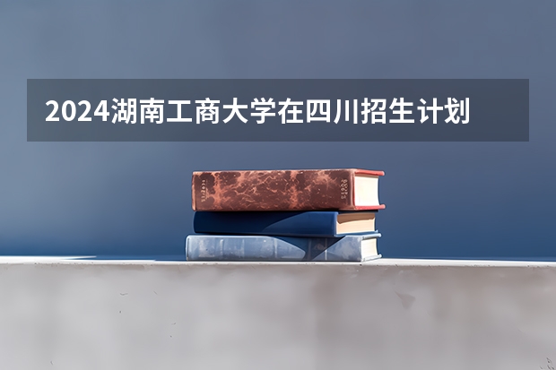 2024湖南工商大学在四川招生计划一览表
