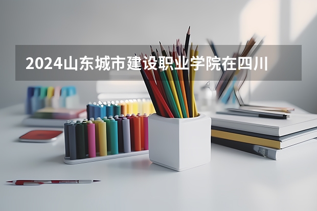 2024山东城市建设职业学院在四川招生计划一览表