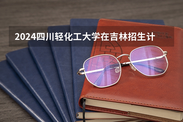 2024四川轻化工大学在吉林招生计划一览表