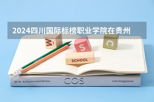 2024四川国际标榜职业学院在贵州招生计划一览表