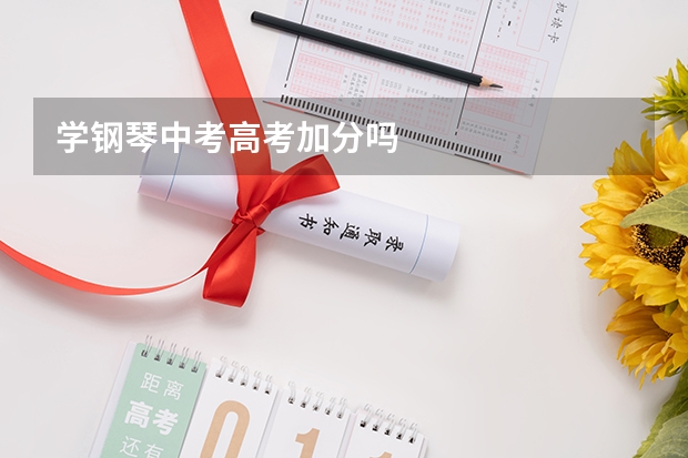 学钢琴中考高考加分吗