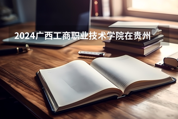 2024广西工商职业技术学院在贵州招生计划一览表