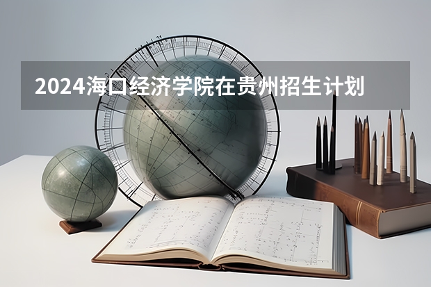 2024海口经济学院在贵州招生计划一览表