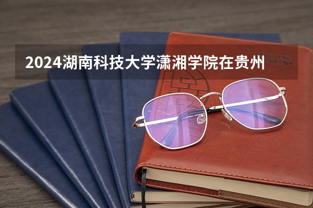 2024湖南科技大学潇湘学院在贵州招生计划一览表