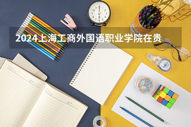 2024上海工商外国语职业学院在贵州招生计划一览表