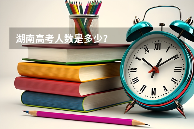 湖南高考人数是多少？