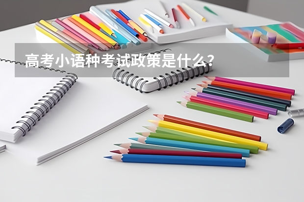 高考小语种考试政策是什么？