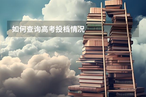 如何查询高考投档情况
