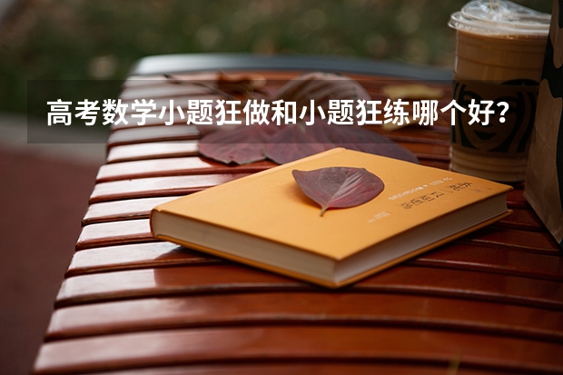 高考数学小题狂做和小题狂练哪个好？