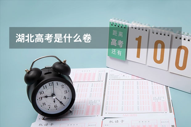湖北高考是什么卷